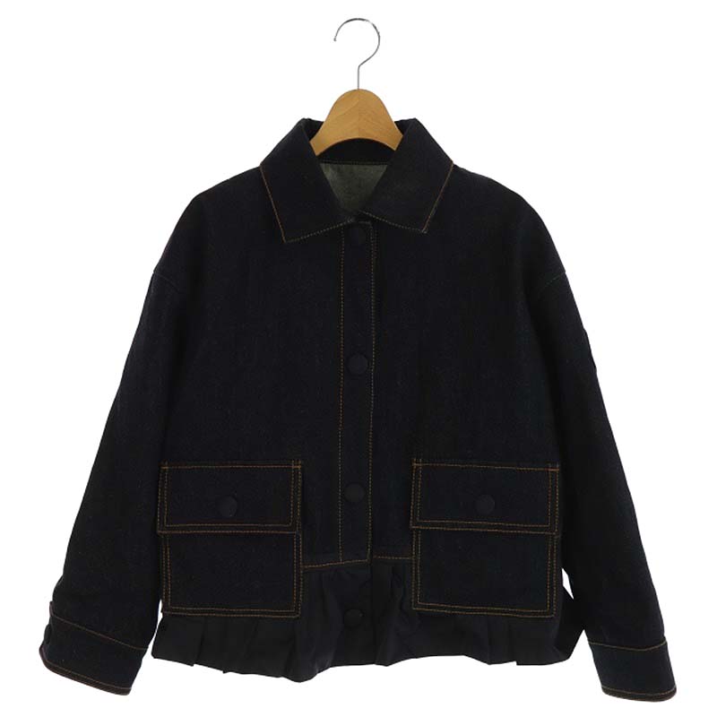 モンクレール MONCLER 20SS NYMPHE ニュンフェ ペプラム デニム  