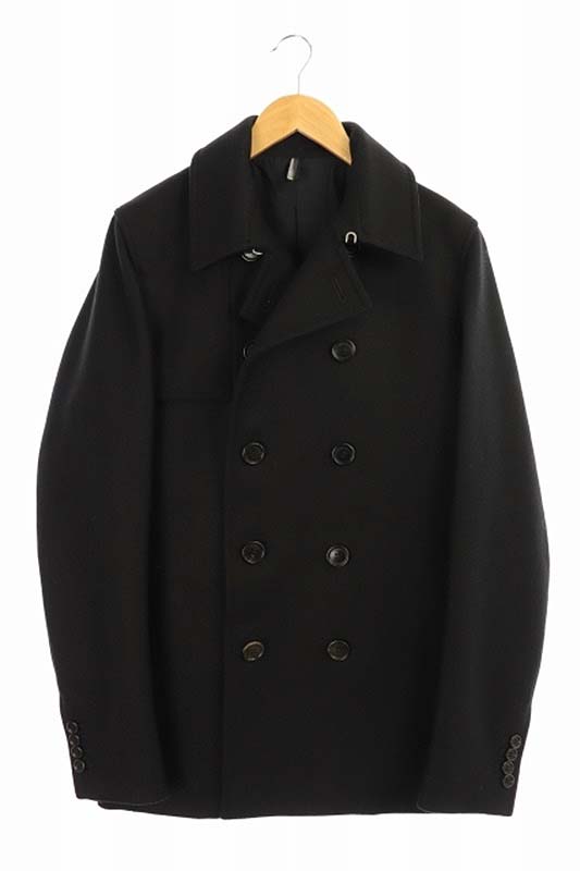 ディオールオム Dior HOMME ディオールオム Pコート ウール 44 黒 /KN 