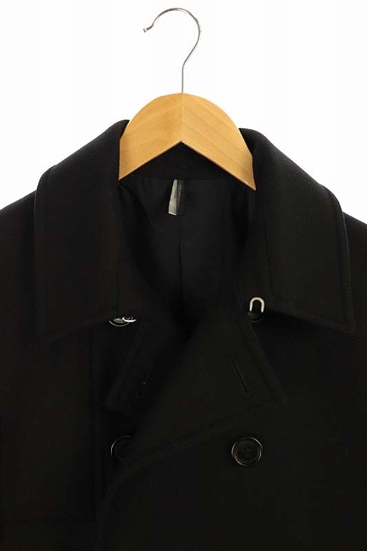 ディオールオム Dior HOMME ディオールオム Pコート ウール 44 黒 /KN 