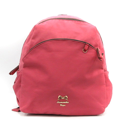 サマンサベガ Samantha Vega バッグ リュック デイパック ナイロン ピンク Sh Ak21 レディース 170 ベクトルパーク