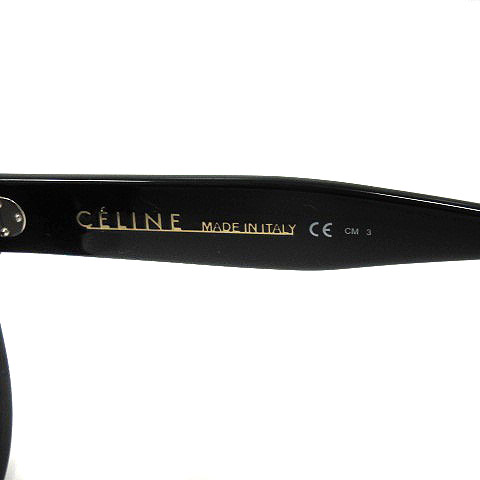 CELINE フィービー期 キャットアイ サングラス セリーヌ cl41755 セリーヌ CELINE サングラス キャットアイ 55□22-145 黒