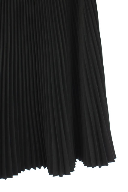 プラダ PRADA 19SS ウエストロゴプリーツスカート ロング 