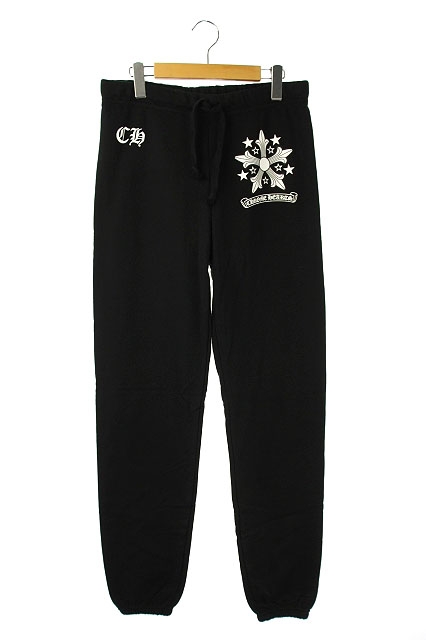 クロムハーツ CHROME HEARTS スタープリントスウェットパンツ ジョガー 