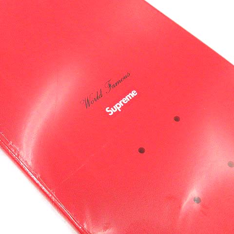 Supreme シュプリーム 10SS スケートデッキボード モーションロゴ 赤