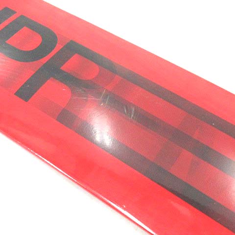 Supreme シュプリーム 10SS スケートデッキボード モーションロゴ 赤 Supreme シュプリーム 10SS スケートデッキボード モーション