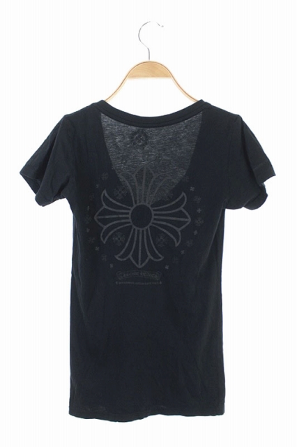 クロムハーツ CHROME HEARTS VネックTシャツ カットソー 半袖 バック 