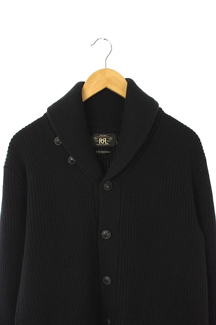ダブルアールエル RRL RALPH LAUREN カシミヤショールニット 