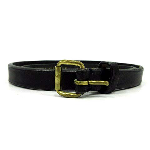 サイ Scye スタッズベルト 細ベルト レザー 黒 ブラック Kx メンズ レディース 170 ベクトルパーク