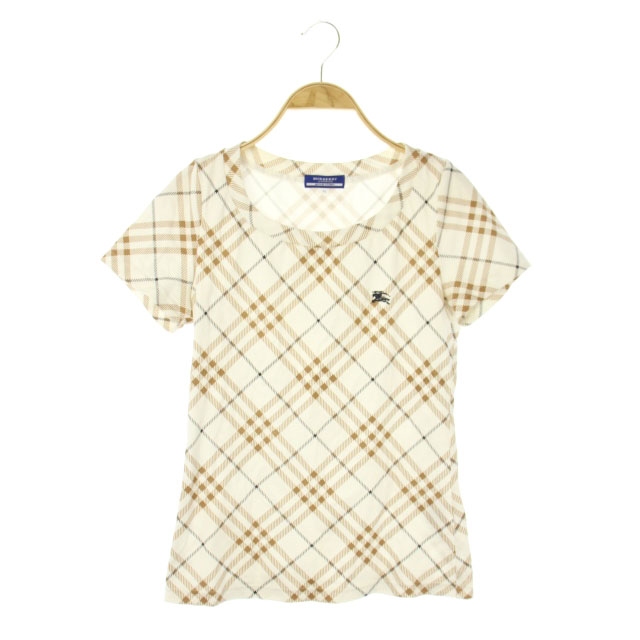 BURBERRY BLUE LABEL チェック柄 Tシャツ 38 Burberry Blue Label チェック柄 Tシャツ M 38 - メルカリ
