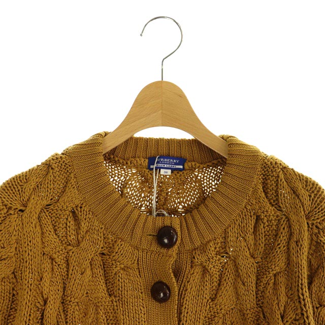 未使用品 バーバリーブルーレーベル BURBERRY BLUE LABEL 半袖ニット  