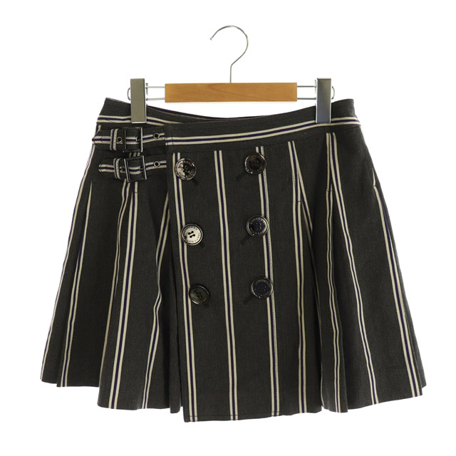 バーバリーブルーレーベル BURBERRY BLUE LABEL ストライプ柄 ラップ 