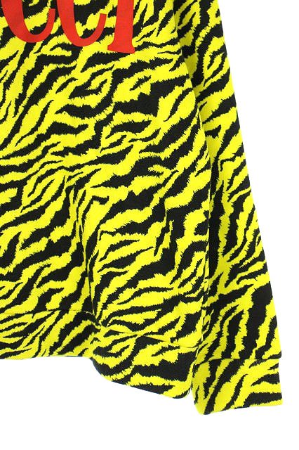 グッチ GUCCI OVERSIZE SWEATSHIRT ZEBRA PRINT カットソー