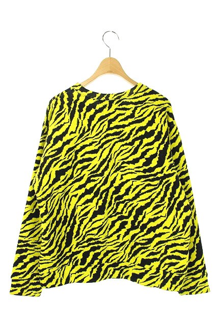 【美品 国内正規】GUCCI Over Size Sweat Shirt トラ柄 グッチ GUCCI OVERSIZE SWEATSHIRT ZEBRA PRINT カットソー