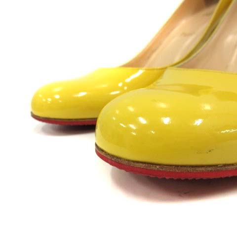 希少★Christian Louboutin　エナメルパンプス鼈甲柄　37 晋城泽州雁缁商贸有限公司