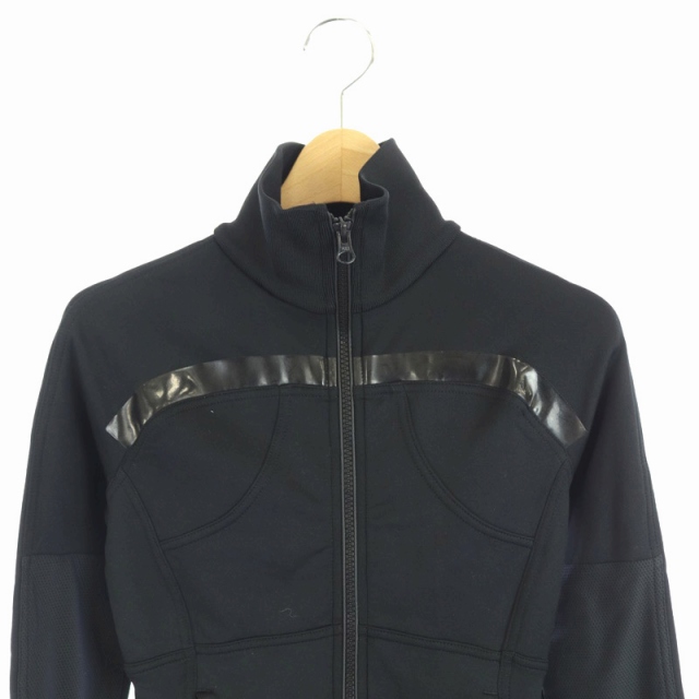 稀少【アディダス×ステラマッカートニー】トレーニング ジャケット XS 黒 adidas by Stella McCartney（アディダスバイステラ
