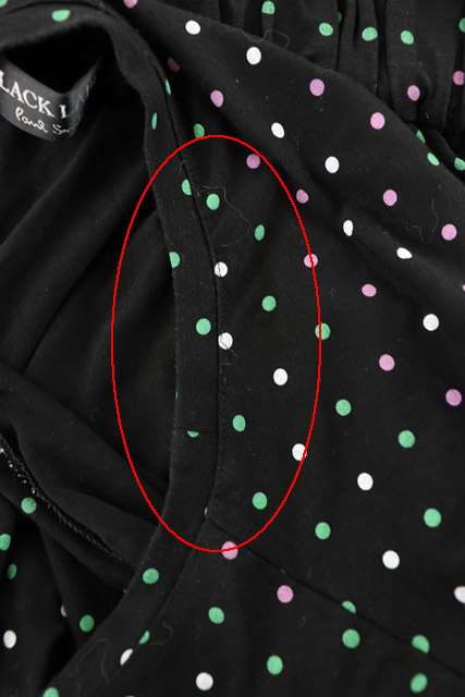 ポールスミス ブラック Paul Smith BLACK ノースリーブ ドット柄