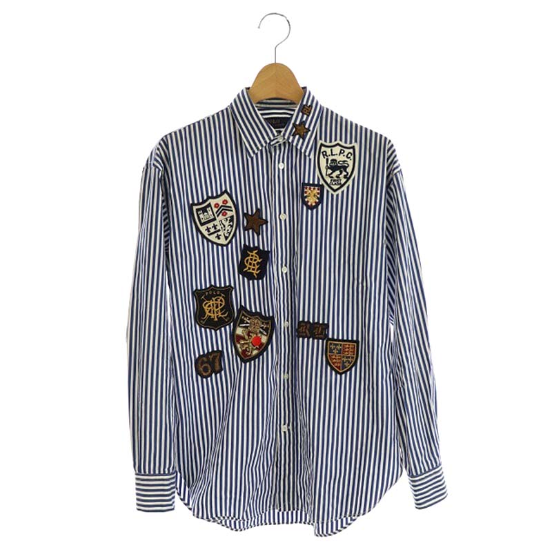 ポロ ラルフローレン POLO RALPH LAUREN BOYFRIEND FIT ワッペン装飾 