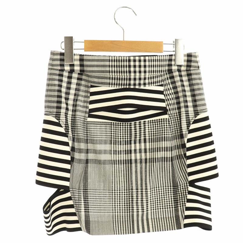 バーバリー BURBERRY 20SS ストライプチェックジャケット×スカート 