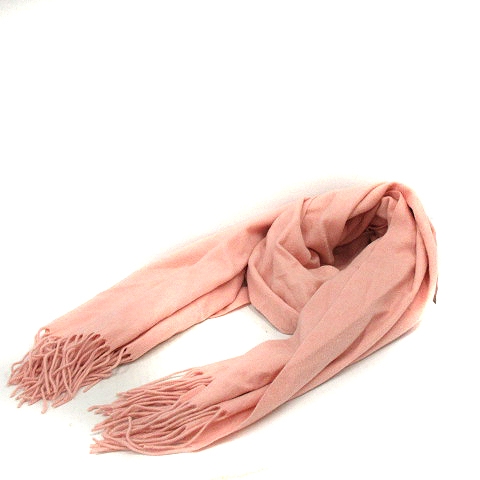 ランバン Lanvin ストール マフラー カシミヤ フリンジ ピンク Ak6 レディース 170 ベクトルパーク