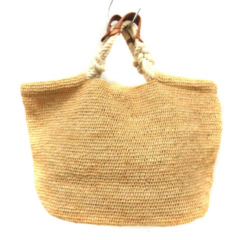 ヘレンカミンスキー Helen Kaminski かごバッグ ハンド トート ラフィア タッセル ベージュ Yi29 レディース 170 ベクトルパーク