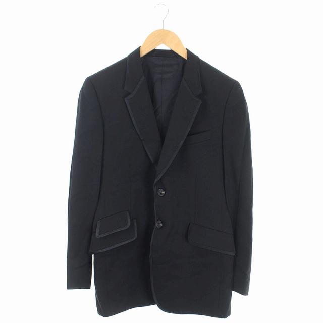 ポールスミス PAUL SMITH 裏地花柄パイピングウール2Bジャケット  