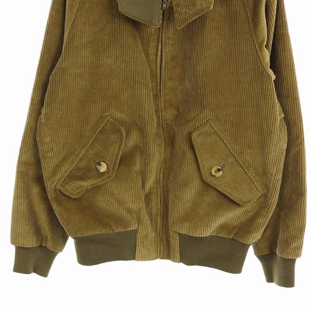 マディソンブルー Madisonblue コーデュロイ ジャケット ジップアップ ブルゾン S ベージュ カーキ Hk Os レディース 170 ベクトルパーク