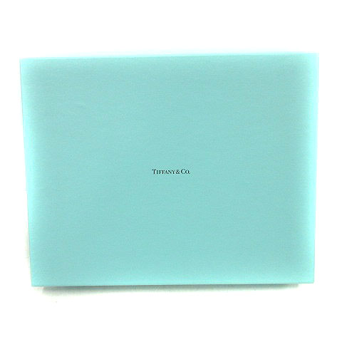 ティファニー TIFFANY & CO. ストール マフラー フリンジ ロゴ 水色  