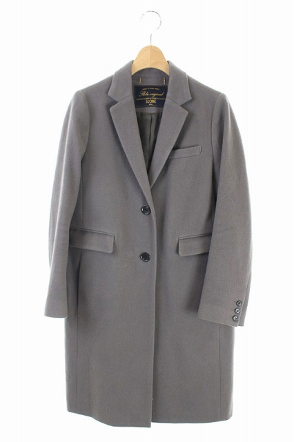 イエナ スローブ Iena Slobe 17aw Super100 チェスターコート ウール 38 茶 グレージュ Kn Os レディース 170 ベクトルパーク イエナ スローブ Iena Slobe 17aw Super100 チェスターコート ウール 38 茶 グレージュ Kn Os レディース 170 ベクトルパーク