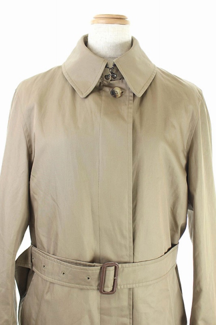 グレンフェル GRENFELL ジョンストンズ製 ライナー付きステンカラー  