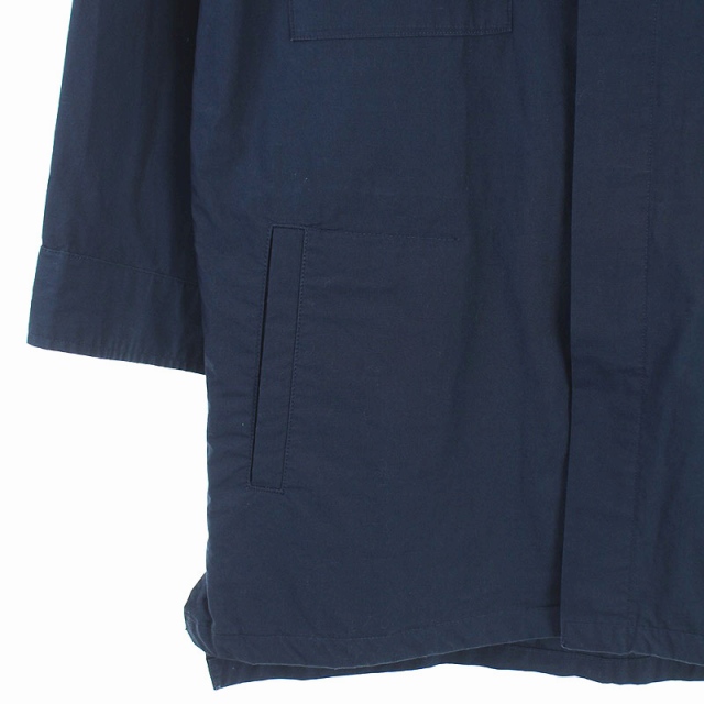 モンキータイム Monkey Time アローズ ノーカラーシャツジャケット M 紺 Kn Os メンズ 170 ベクトルパーク