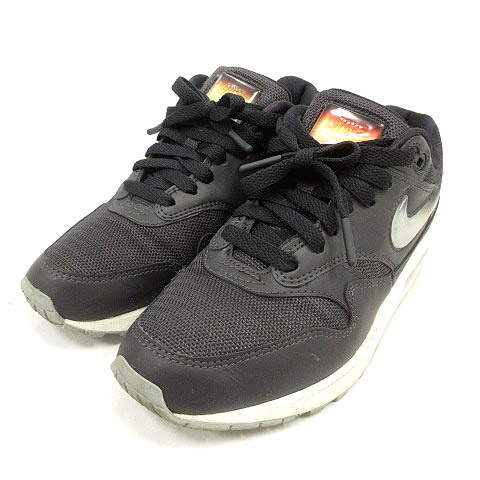 ナイキ Nike スニーカー 切替 ロゴ Air Max 1 Jelly Puff エアーマックス1jp 23 5 黒 ブラック At5248 001 Sr レディース 170 4011 ベクトルパーク