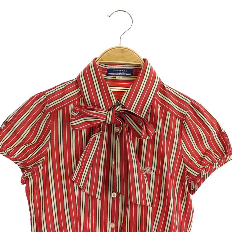 バーバリーブルーレーベル BURBERRY BLUE LABEL ホースストライプ 