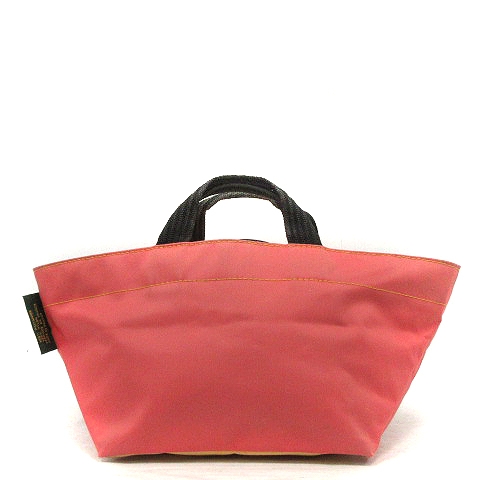 エルベシャプリエ Herve Chapelier 舟型 トート ハンドバッグ S ナイロン ピンク 黄色 イエロー 901n Ak6 レディース 170 ベクトルパーク