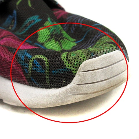 美品　NIKE ナイキ　テニス　スコート　M L花柄　フローラル　メッシュ　全仏 ナイキ NIKE ROSHE ONE PRINT スニーカー メッシュ 花柄 28cm