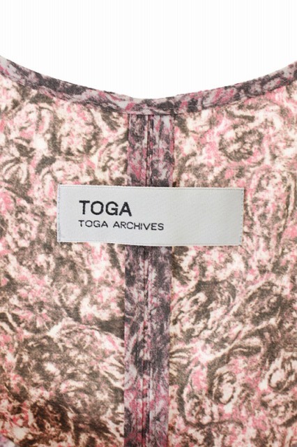 トーガ Toga Archives ワンピース 花柄 総柄 ミニ シルク混 ノースリーブ 1 ピンク Kn Os レディース 170 ベクトルパーク トーガ Toga Archives ワンピース 花柄 総柄 ミニ シルク混 ノースリーブ 1 ピンク Kn Os レディース 170 ベクトルパーク