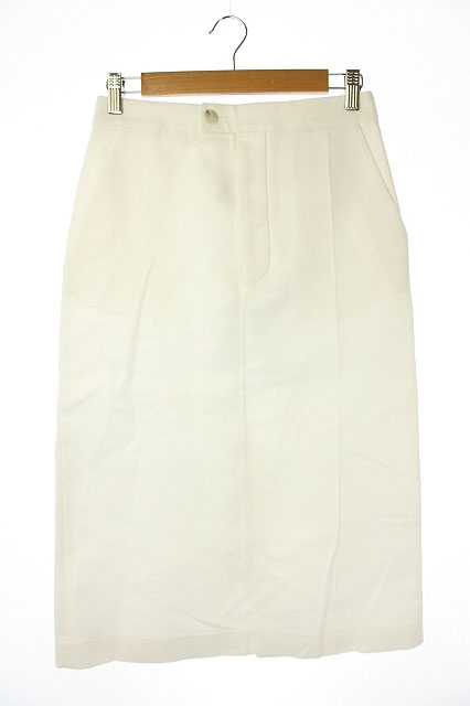 マルタンマルジェラ Martin Margiela 1 ss ミディアムスカート タイト ロング 40 白 S51ma0401 Os レディース 170 ベクトルパーク