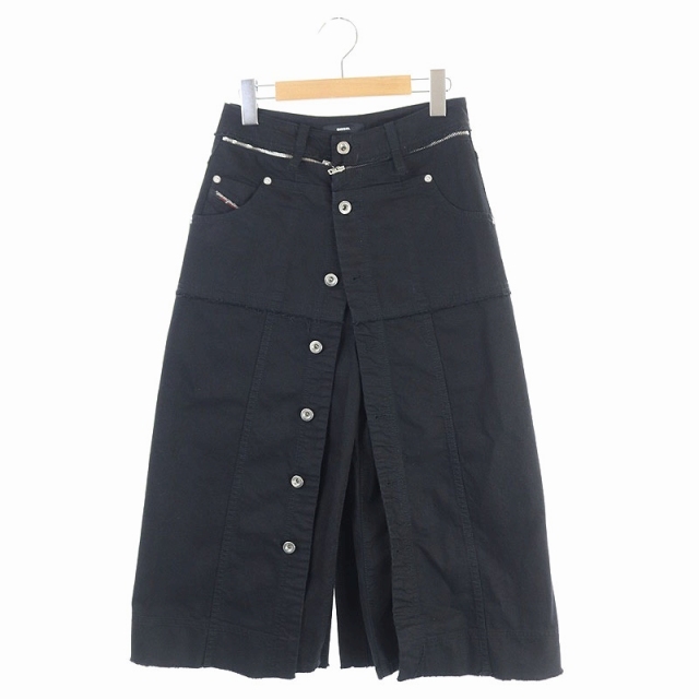 ディーゼル DIESEL スカートドッキング デニムパンツ ジーンズ ワイド 