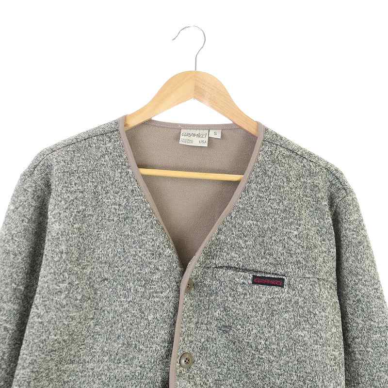 グラミチ Gramicci 18aw ボンディングニットフリース ジャケット ノーカラー パイピング S カーキ グレージュ Os メンズ 170 ベクトルパーク グラミチ Gramicci 18aw ボンディングニットフリース ジャケット ノーカラー パイピング S カーキ グレージュ Os メンズ 170 ベクトルパーク
