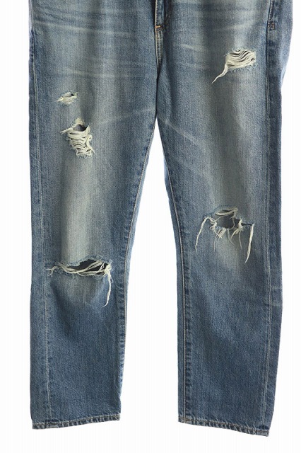 エージー Ag エイジド The Drew デニムパンツ ジーンズ ストレートレッグボーイフレンド 25r 青 ブルー 14y Df Os レディース 170 ベクトルパーク