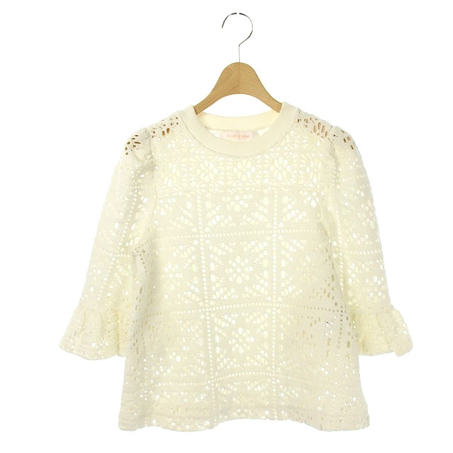 シーバイクロエ SEE BY CHLOE 花柄トップス ニット カットソー フレア 