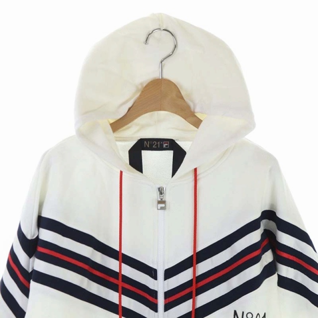 フィラ FILA × ヌメロヴェントゥーノ N°21 コラボパーカー スウェット  