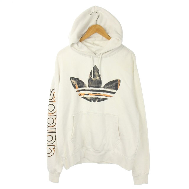 アディダスオリジナルス Adidas Originals ロゴフードパーカー プルオーバー プリント 裏起毛 長袖 Xo 白 ホワイト Hs Os Sh メンズ 170 ベクトルパーク アディダスオリジナルス Adidas Originals ロゴフードパーカー プルオーバー プリント 裏起毛 長袖 Xo 白 ホワイト Hs Os Sh メンズ 170 ベクトルパーク