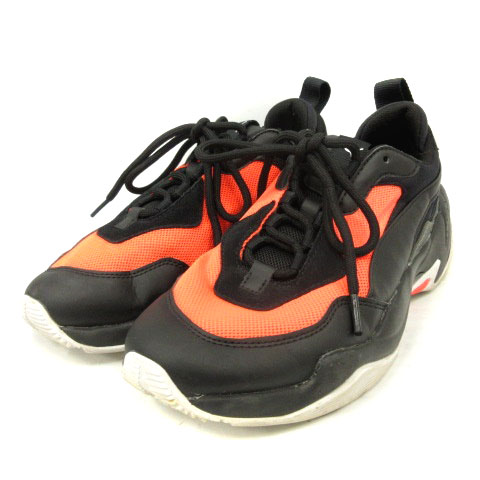 プーマ Puma スニーカー 切替 Thunder Fashion 2 0 サンダー ファッション 2 0 26cm 黒 ブラック オレンジ Sr Sh メンズ 170 ベクトルパーク