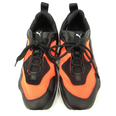 プーマ Puma スニーカー 切替 Thunder Fashion 2 0 サンダー ファッション 2 0 26cm 黒 ブラック オレンジ Sr Sh メンズ 170 ベクトルパーク
