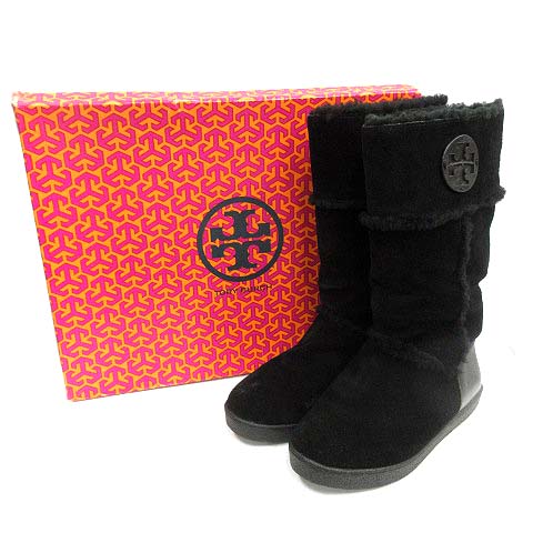 トリーバーチ TORY BURCH AMEL ムートンブーツ ロング スエード ボア 7 