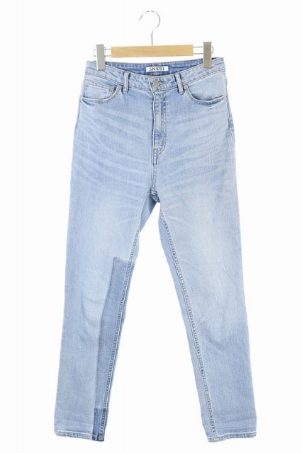 スナイデル Snidel 19ss ストレッチ スキニー デニムパンツ ジーンズ 1 ライトブルー Os レディース 170 ベクトルパーク