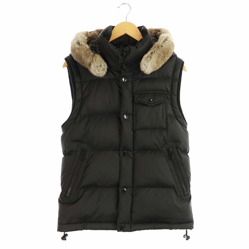 バーバリーブラックレーベル BURBERRY BLACK LABEL ダウンベスト 