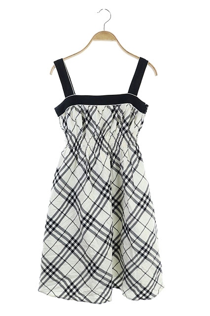 バーバリーブルーレーベル BURBERRY BLUE LABEL キャミワンピース ミニ  