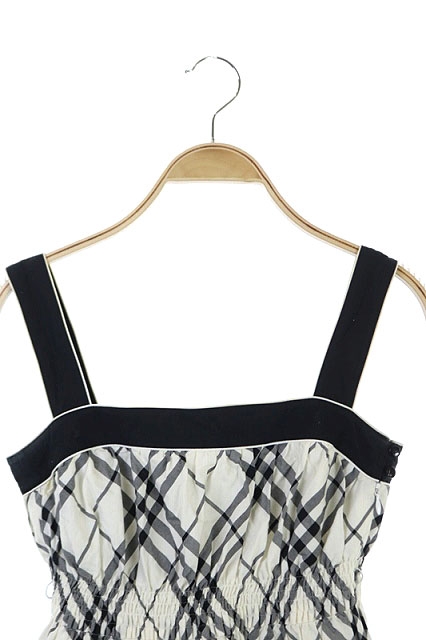 バーバリーブルーレーベル BURBERRY BLUE LABEL キャミワンピース ミニ  