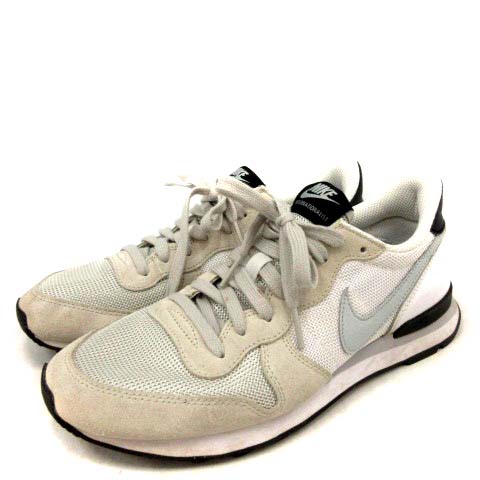 ナイキ Nike スニーカー ローカット インターナショナリスト Internationalist スエード ロゴ 25cm ベージュ 013 Yi1 メンズ 170 ベクトルパーク